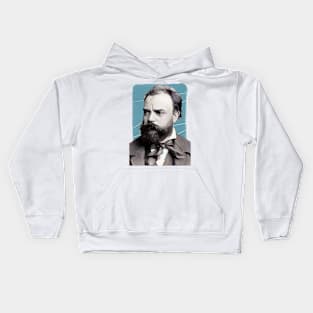 Czech Composer Antonín Dvořák illustration Kids Hoodie